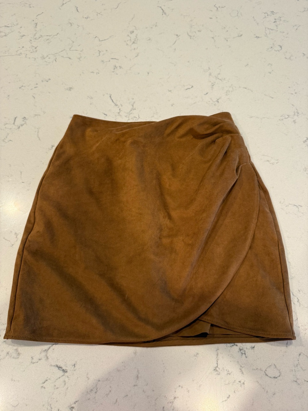 Abercrombie and Fitch Brown Suede Mini Skirt BRAND NEW